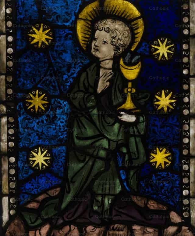 복음사가 요한 성인 - 가톨릭 스톡 이미지 - 사진 제공 Restored Christian Art