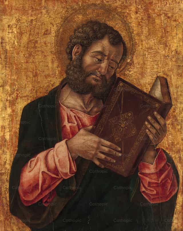 성 마르코(마크) 성인 독서 - 가톨릭 스톡 이미지 - 사진 제공 Restored Christian Art