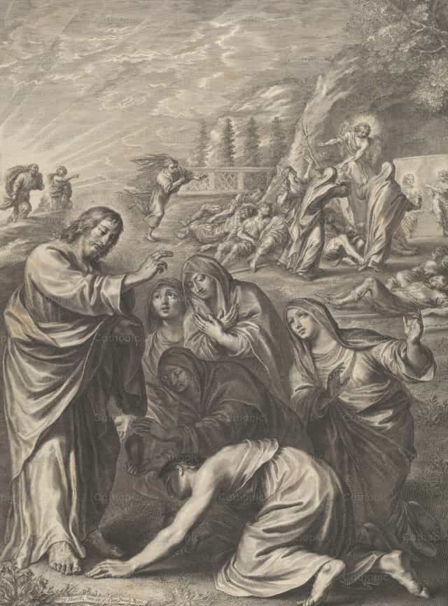 Ang Banal na Kababaihan sa Libingan ni Kristo - Mga Catholic stock image - Larawan ni Restored Christian Art