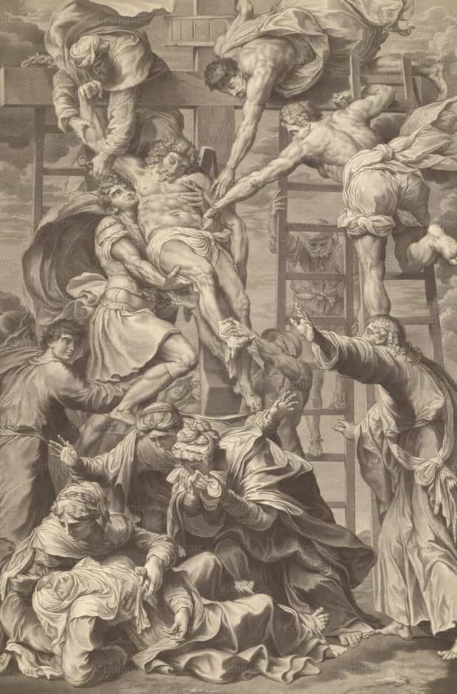 Descendimiento de la Cruz - Banco de imágenes católicas