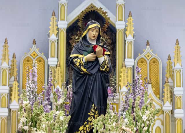 Santa Rita de Cascia - Banco de imágenes católicas - Fotografía por Carlos Daniel