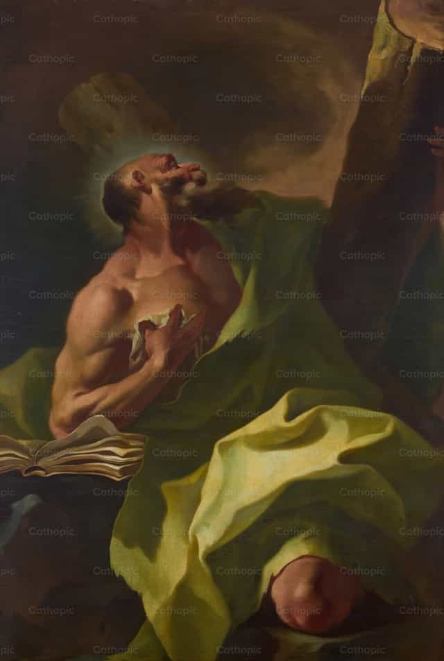 사도 안드레아 - 가톨릭 스톡 이미지 - 사진 제공 Restored Christian Art