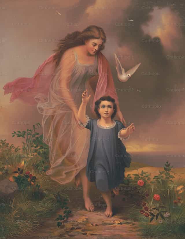 La guía espiritual - Banco de imágenes católicas - Fotografía por Restored Christian Art