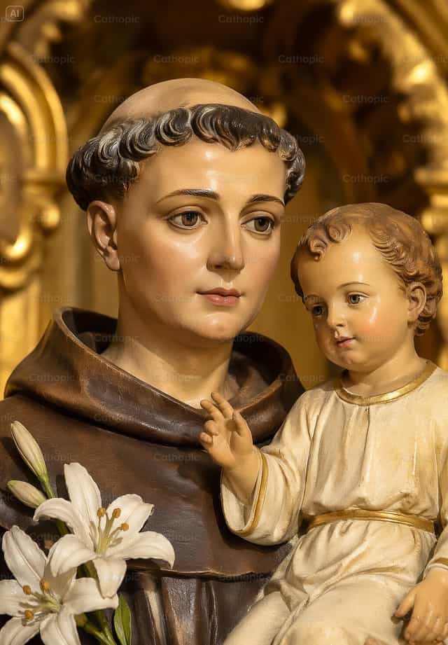 San Antonio de Padua - Banco de imágenes católicas - Fotografía por Carlos Daniel