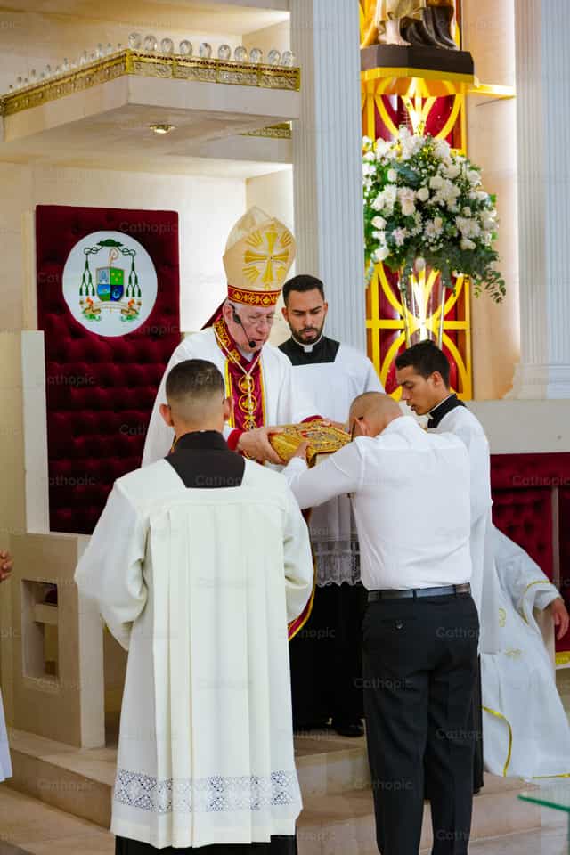 The Holy Gospel for Preaching - Catholic stock images - Photo by Miguel White