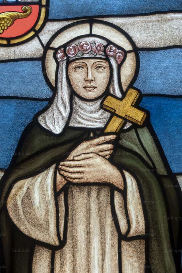 Sainte Rose de Lima - Images catholiques de stock