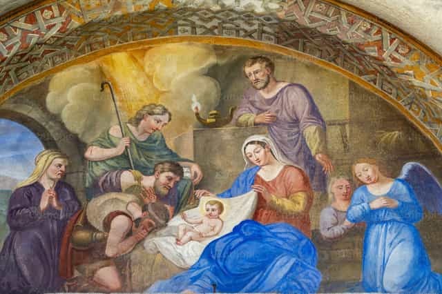 Belén de Navidad - Banco de imágenes católicas - Fotografía por Joan Sutter