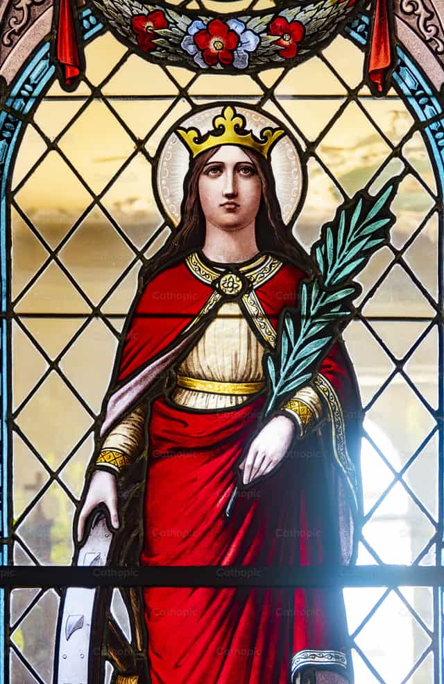 Santa Filomena - Mga Catholic stock image - Larawan ni Joan Sutter