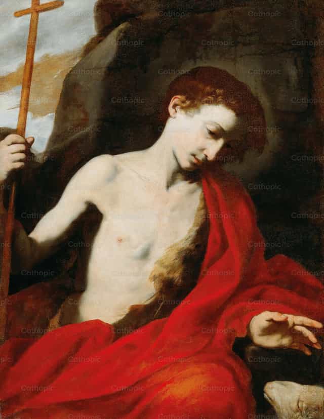 세례자 요한 성인 - 가톨릭 스톡 이미지 - 사진 제공 Restored Christian Art