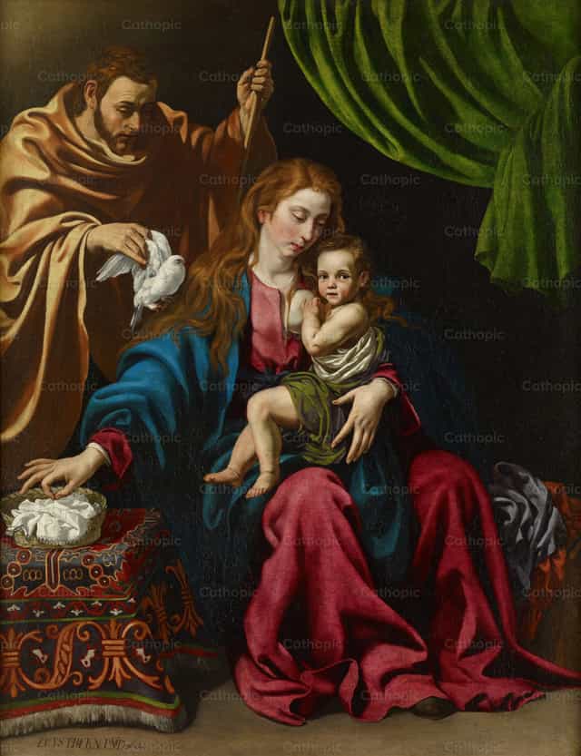성가정 - 가톨릭 스톡 이미지 - 사진 제공 Restored Christian Art