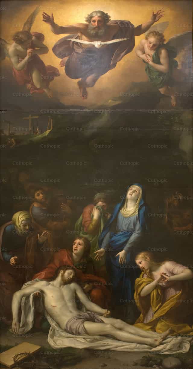 Zstąpienie - Katolickie zdjęcia stockowe - Zdjęcie: Restored Christian Art