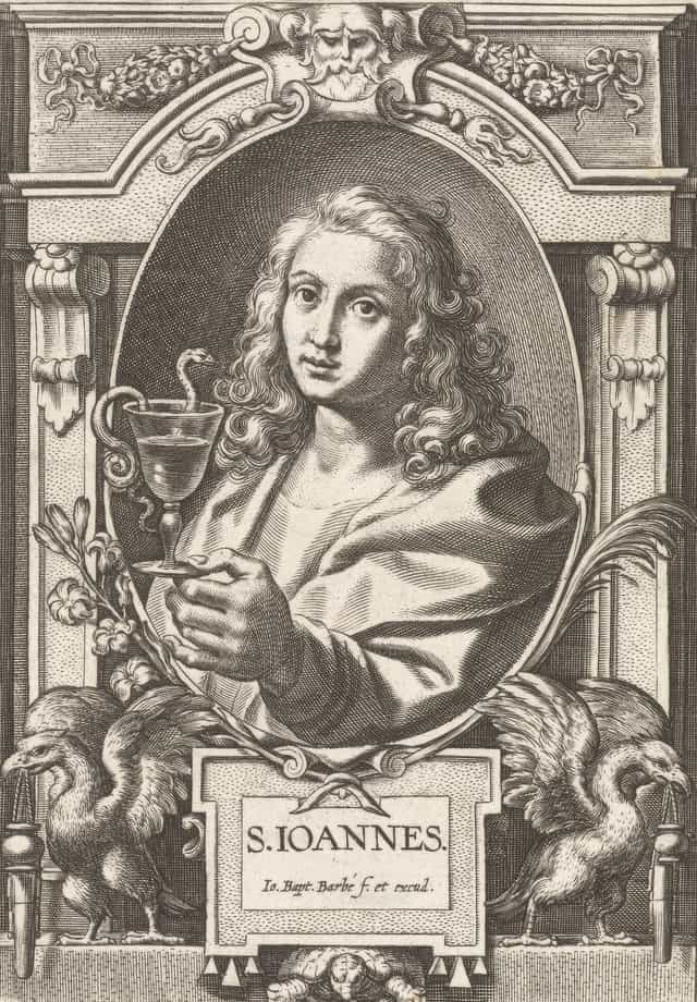 Heilige Johannes - Katholieke stockfoto's - Foto door Restored Christian Art