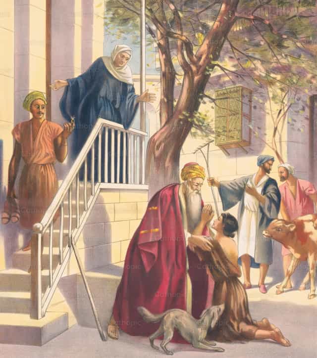 The return of the prodigal - Catholic stock images