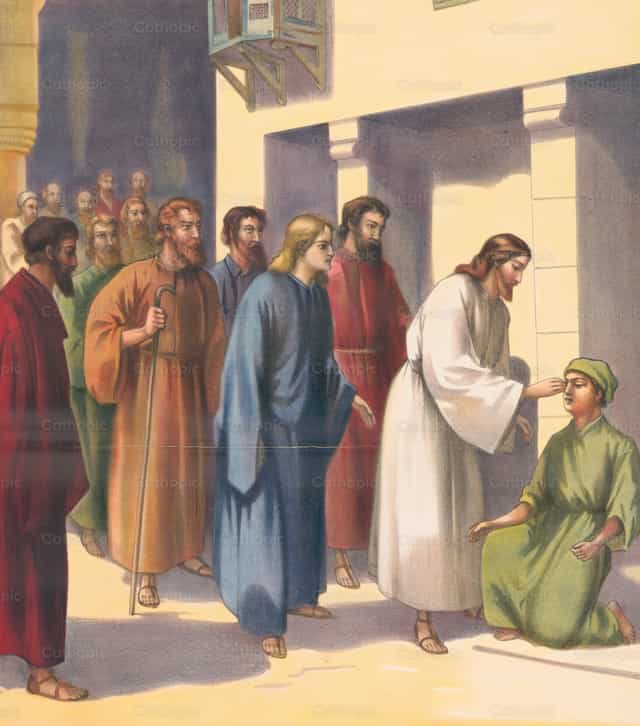 Vak Bartimeus - Katolikus stockképek - Fotó: Restored Christian Art