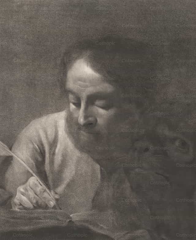 Heilige Marcus - Katholieke stockfoto's - Foto door Restored Christian Art