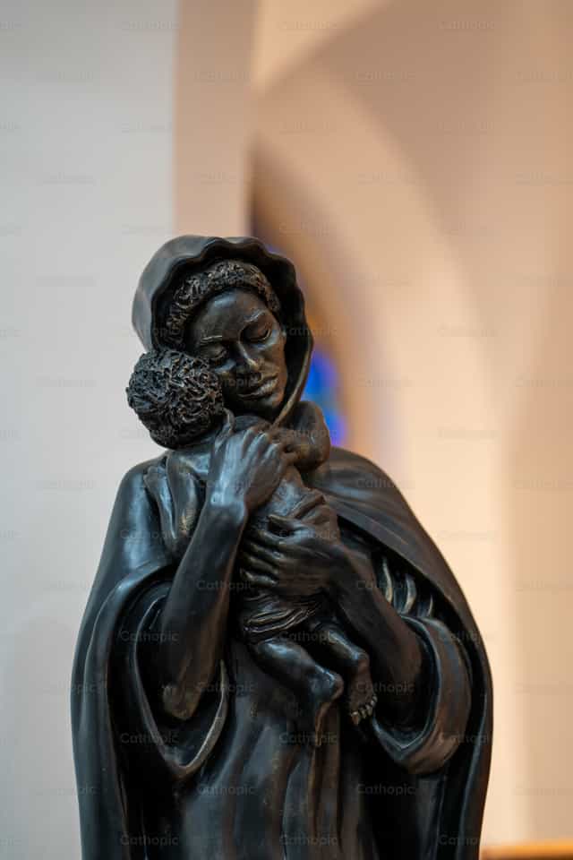 The Black Madonna - Catholic stock images - Photo by Fr. Sebastian Munoz