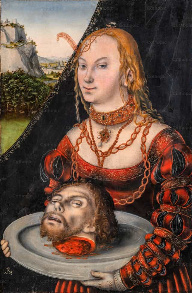 Salomé - Imagens católicas de stock