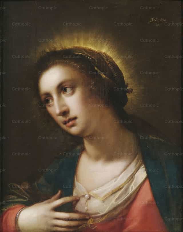 마리아 - 가톨릭 스톡 이미지 - 사진 제공 Restored Christian Art