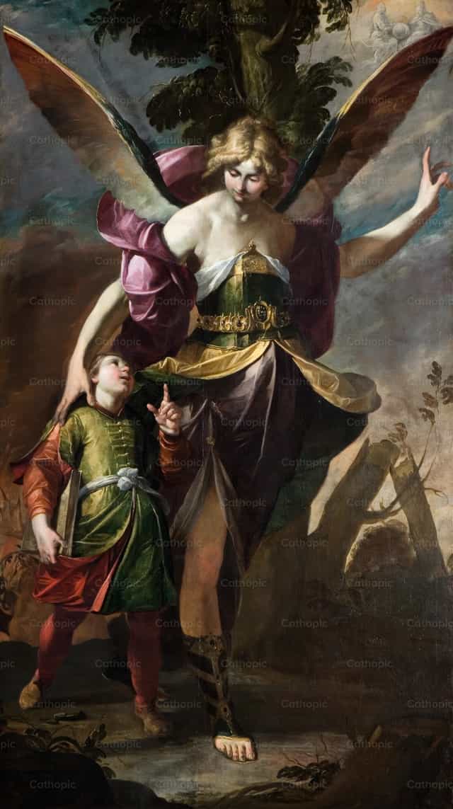 El ángel de la guarda - Banco de imágenes católicas