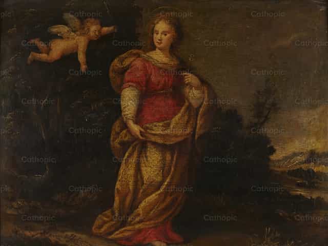 圣女露西 - 天主教图库图片 - 摄影： Restored Christian Art
