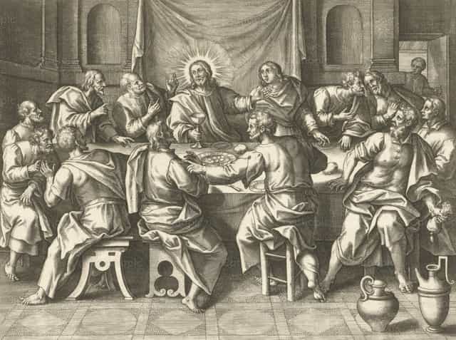 La Última Cena - Banco de imágenes católicas