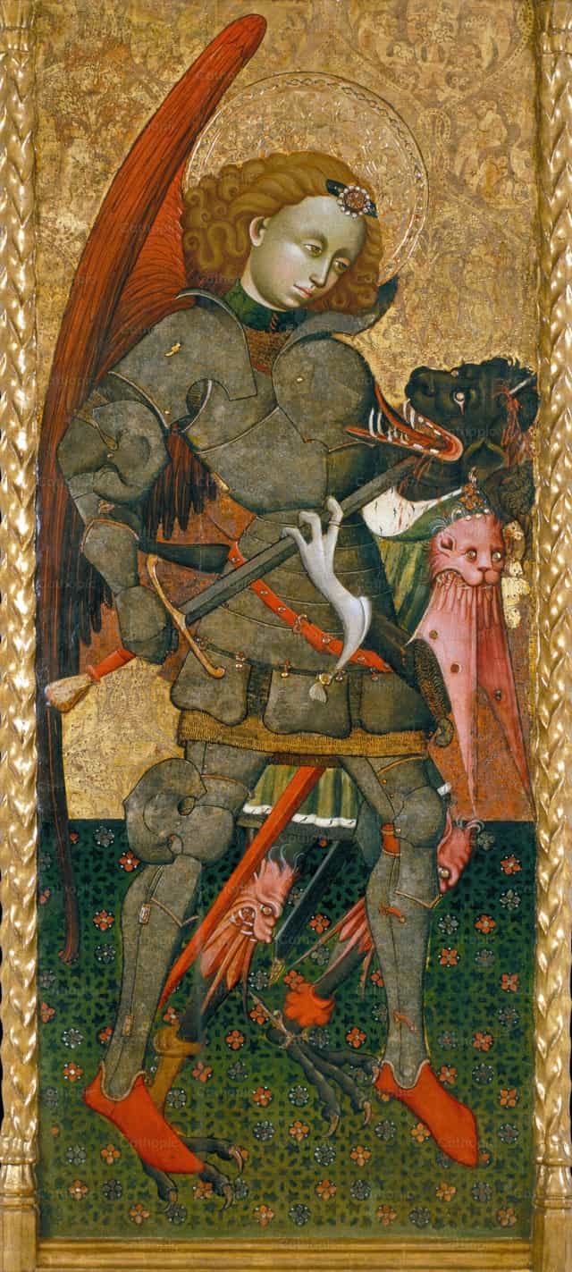 圣弥额尔大天使 - 天主教图库图片 - 摄影： Restored Christian Art