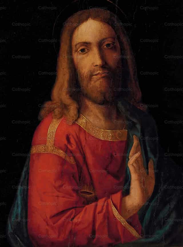 Pagpapala ni Kristo - Mga Catholic stock image - Larawan ni Restored Christian Art