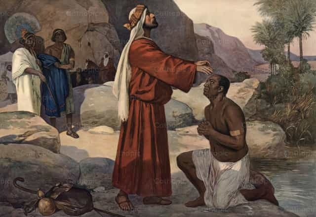 필립의 회심 - 가톨릭 스톡 이미지 - 사진 제공 Restored Christian Art