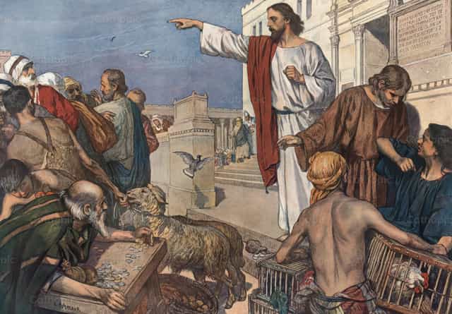 A templom megtisztítása - Katolikus stockképek - Fotó: Restored Christian Art