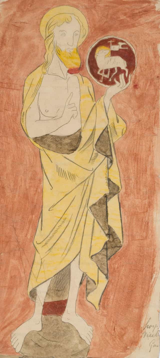 세례자 요한 - 가톨릭 스톡 이미지 - 사진 제공 Restored Christian Art