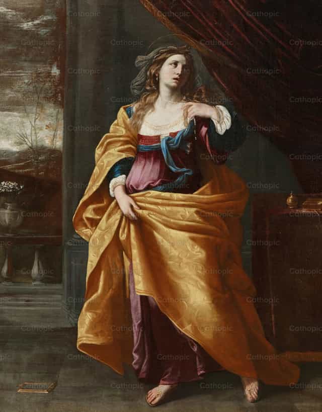 La conversion de sainte Marie-Madeleine - Images catholiques de stock - Photo de Restored Christian Art