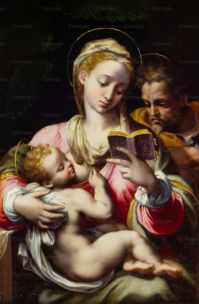 The Holy Family - Catholic stock images