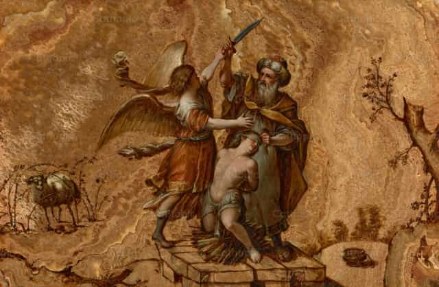 以撒的献祭 - 天主教图库图片 - 摄影： Restored Christian Art