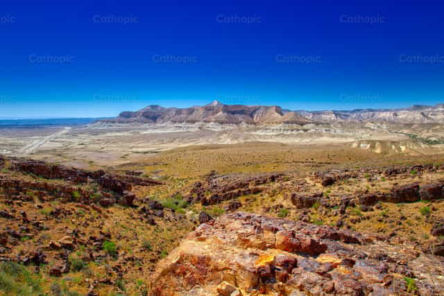 Negev-Wüste in Israel - Katholische Stockfotos