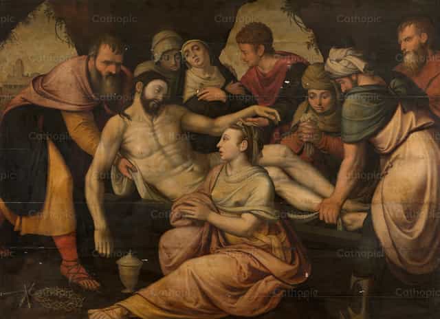 Paglilibing kay Kristo - Mga Catholic stock image - Larawan ni Restored Christian Art