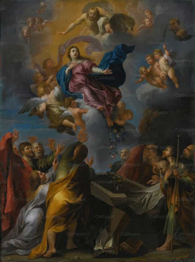 La Asunción de la Virgen - Banco de imágenes católicas
