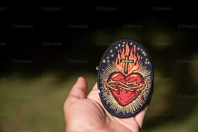 Escapulario del Sagrado Corazón - Banco de imágenes católicas - Fotografía por Carolina BR