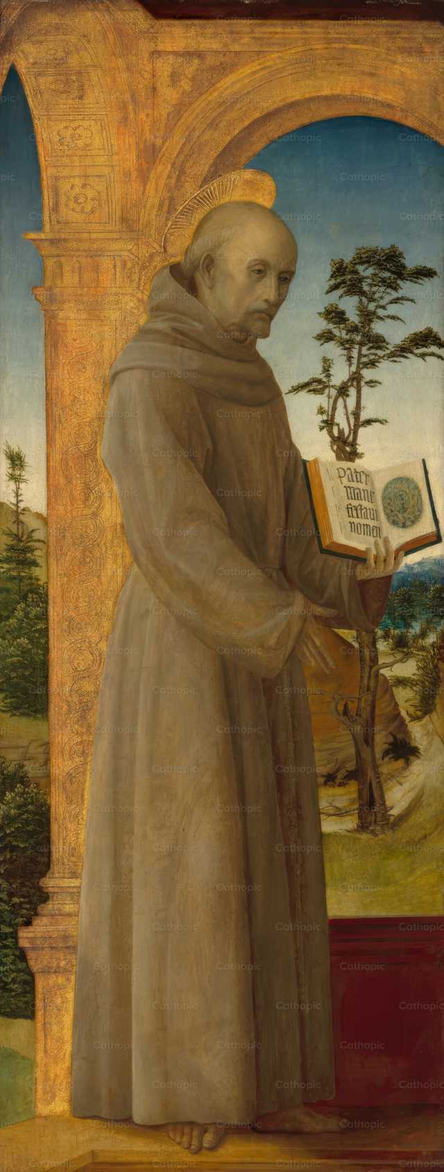 San Bernardino de Siena - Banco de imágenes católicas - Fotografía por Restored Christian Art