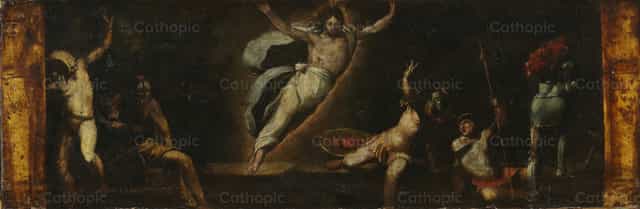 Résurrection - Images catholiques de stock - Photo de Restored Christian Art