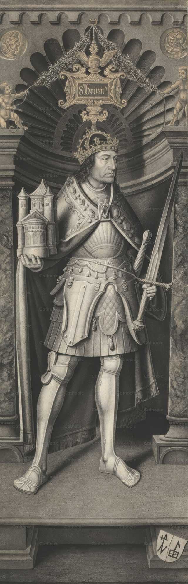 II. Szent Henrik - Katolikus stockképek - Fotó: Restored Christian Art