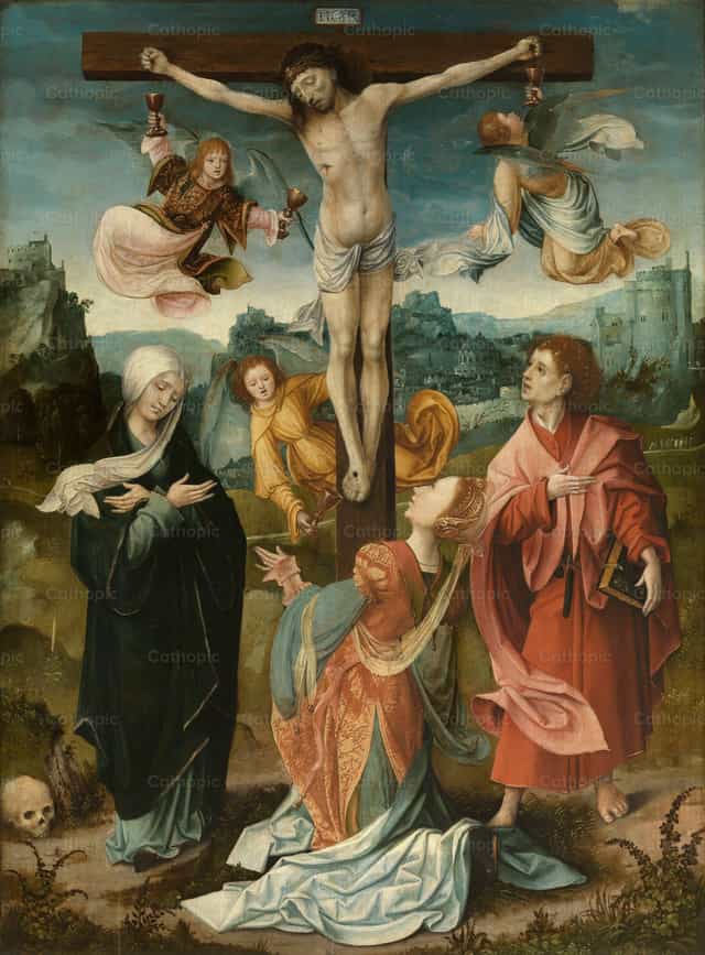 加尔瓦略山 - 天主教图库图片 - 摄影： Restored Christian Art