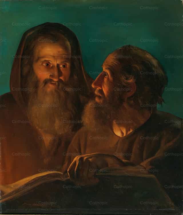 János és Pál apostolok - Katolikus stockképek - Fotó: Restored Christian Art