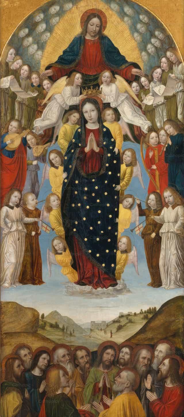 L’Assomption de la Vierge - Images catholiques de stock - Photo de Restored Christian Art
