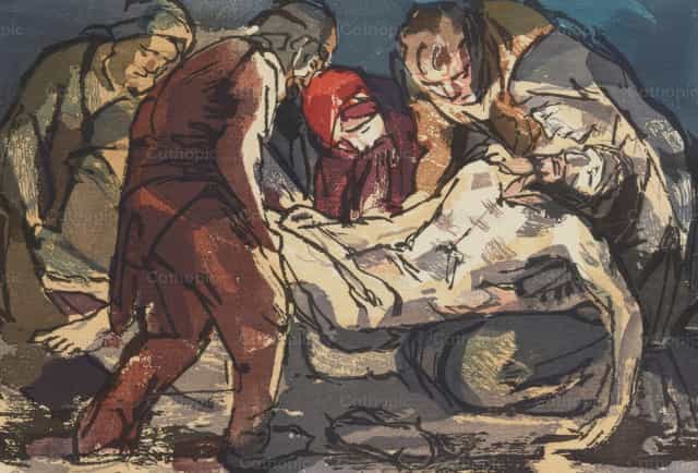 Descente de Croix - Images catholiques de stock - Photo de Restored Christian Art