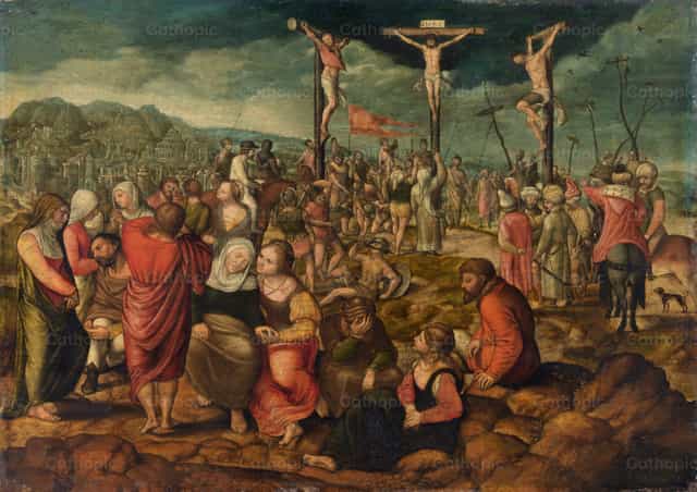 加尔瓦略山 - 天主教图库图片 - 摄影： Restored Christian Art