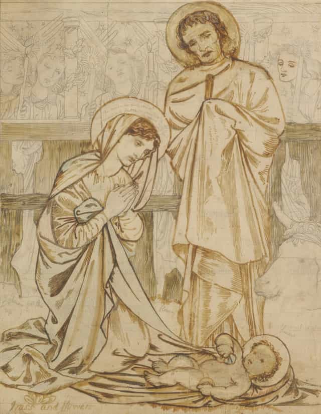 Narodzenie Pańskie - Katolickie zdjęcia stockowe - Zdjęcie: Restored Christian Art