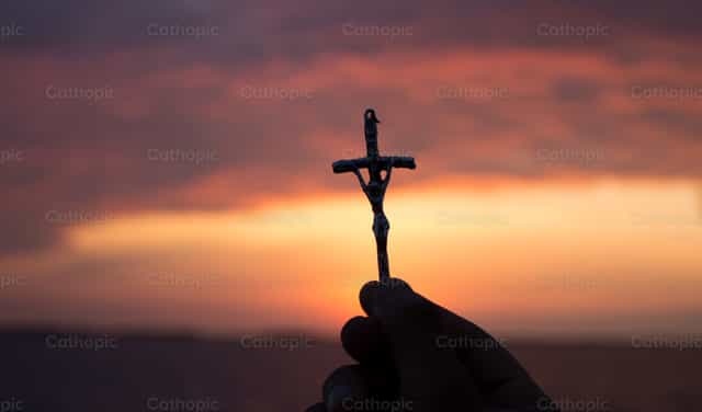 Tu és Deus sem igual, Deus do céu e do mar - Imagens católicas de stock