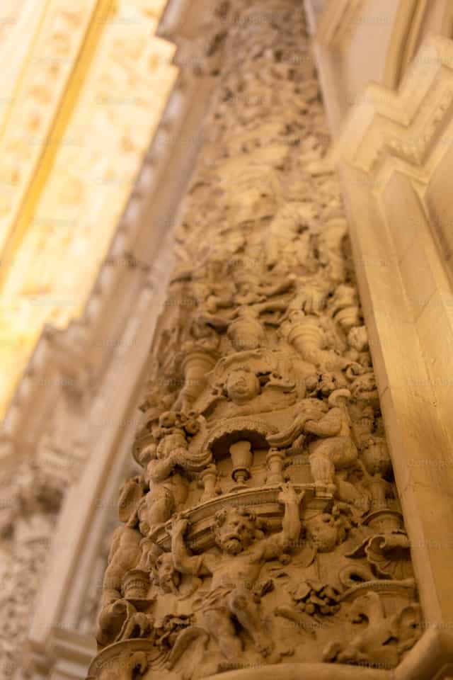 Haligi ng Simbahan - Mga Catholic stock image