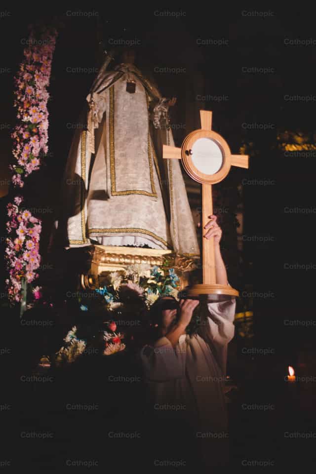 Santíssimo Sacramento, 1 - Imagens católicas de stock