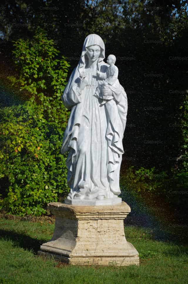 Hl. Maria von La Antigua - Katholische Stockfotos